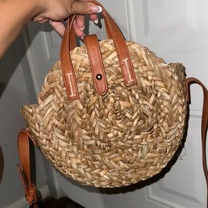 Straw bag